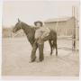 Photograph: [Bob Dow by Horse]