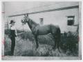 Photograph: [Peter Reeder and Prize Stallion]