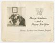 Photograph: Christmas card from Illinois Jacquet and family
