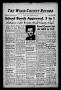 Newspaper: The Wood County Record (Mineola, Tex.), Vol. 24, No. 52, Ed. 1 Tuesda…