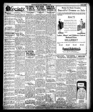 Primary view of object titled 'Brownwood Bulletin (Brownwood, Tex.), Vol. [26], No. [28], Ed. 1 Monday, November 16, 1925'.