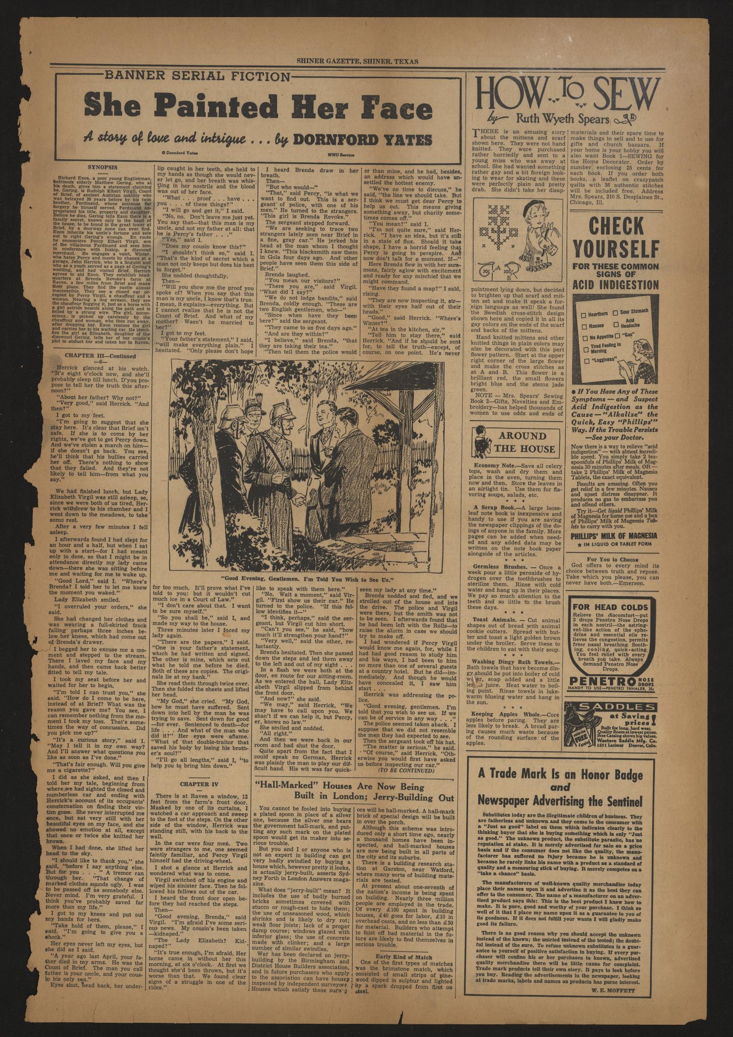 Shiner Gazette (Shiner, Tex.), Vol. 45, No. 47, Ed. 1 Thursday, November 24, 1938
                                                
                                                    [Sequence #]: 7 of 8
                                                