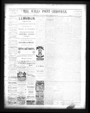 Primary view of object titled 'The Wills Point Chronicle. (Wills Point, Tex.), Vol. 10, No. 25, Ed. 1 Thursday, June 23, 1887'.