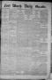 Thumbnail image of item number 1 in: 'Fort Worth Daily Gazette. (Fort Worth, Tex.), Vol. 7, No. 52, Ed. 1, Friday, February 16, 1883'.