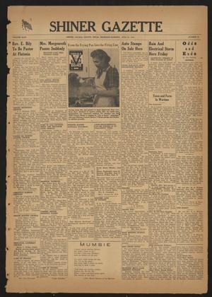 Primary view of object titled 'Shiner Gazette (Shiner, Tex.), Vol. 49, No. 23, Ed. 1 Thursday, June 10, 1943'.