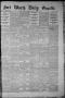 Primary view of Fort Worth Daily Gazette. (Fort Worth, Tex.), Vol. 7, No. 80, Ed. 1, Thursday, March 22, 1883