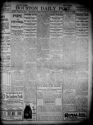 Primary view of object titled 'The Houston Daily Post (Houston, Tex.), Vol. 14, No. 252, Ed. 1, Saturday, December 10, 1898'.