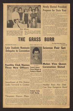 Primary view of object titled 'The Grass Burr (Weatherford, Tex.), No. 10, Ed. 1 Friday, February 10, 1961'.