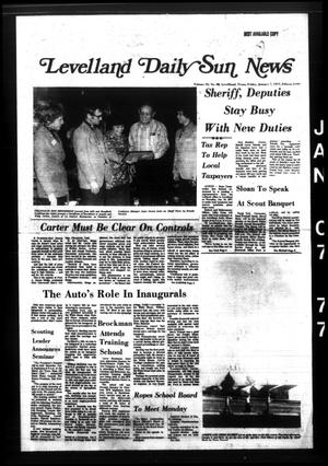 Primary view of object titled 'Levelland Daily Sun News (Levelland, Tex.), Vol. 35, No. 68, Ed. 1 Friday, January 7, 1977'.
