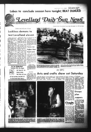 Primary view of Levelland Daily Sun News (Levelland, Tex.), Vol. 32, No. 34, Ed. 1 Friday, November 16, 1973