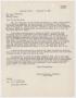 Letter: [Letter from Brotherhood of Locomotive Firemen and Enginemen to T. C.…