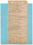 Thumbnail image of item number 1 in: '[Handwritten Railroad Firemen Seniority List]'.
