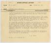 Letter: [Letter from J. R. Pirtle to T. L. James, October 25, 1954]