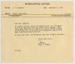 Letter: [Letter from Thomas L. James to I. H. Kempner, December 2, 1954]
