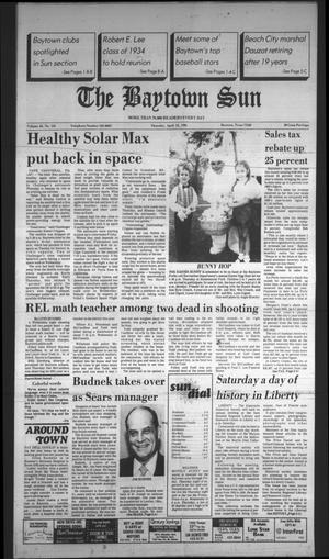 Primary view of object titled 'The Baytown Sun (Baytown, Tex.), Vol. 61, No. 141, Ed. 1 Thursday, April 12, 1984'.