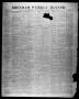 Thumbnail image of item number 1 in: 'Brenham Weekly Banner. (Brenham, Tex.), Vol. 14, No. 22, Ed. 1, Friday, May 30, 1879'.