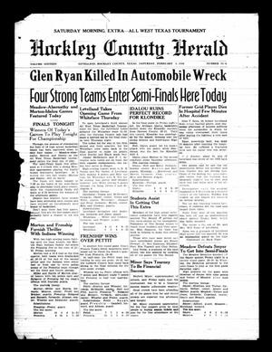 Primary view of object titled 'Hockley County Herald (Levelland, Tex.), Vol. 16, No. 26-A, Ed. 1 Saturday, February 3, 1940'.
