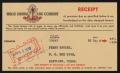 Primary view of [Receipt for Payment to Union Mutual Life Company, April 18, 1936]