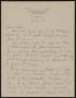 Primary view of [Letter from Jack Sayles, April 18, 1933]