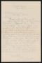 Letter: [Letter from Pich & Gorduent to Henry Sayles, March 26, 1912]