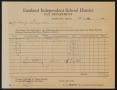 Thumbnail image of item number 1 in: '[Eastland Independent School District Taxes Owed by Perry Sayles]'.