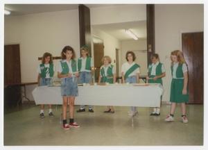[Girl Scouts During a Ceremony]