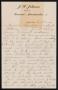 Letter: [Letter From J. W. Johnson to Messrs. Bradshaw and Sayles, August 30,…