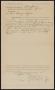 Primary view of [Road Notice to Land Owner Mary E. Sayles]
