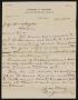Letter: [Letter from I. N. Jackson to Henry Sayles, April 20, 1912]
