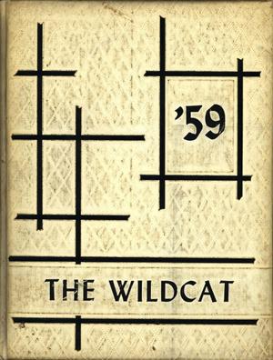 Primary view of object titled 'The Wildcat, Yearbook of Archer City Schools, 1959'.