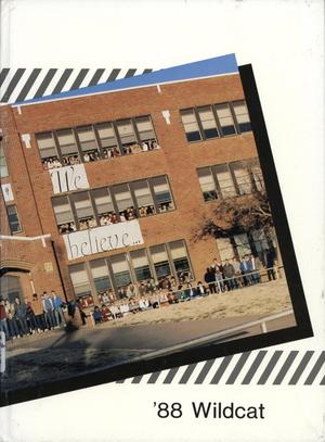 Primary view of object titled 'The Wildcat, Yearbook of Archer City Schools, 1988'.