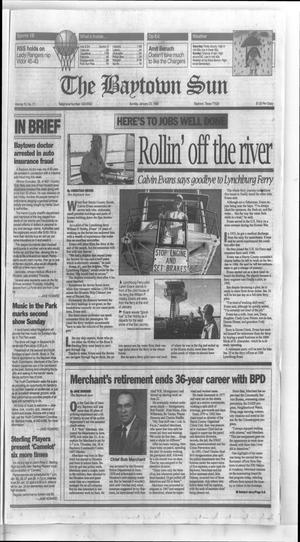 Primary view of object titled 'The Baytown Sun (Baytown, Tex.), Vol. 73, No. 71, Ed. 1 Sunday, January 22, 1995'.