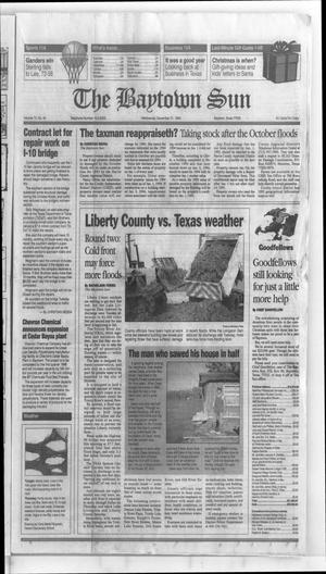 Primary view of object titled 'The Baytown Sun (Baytown, Tex.), Vol. 73, No. 44, Ed. 1 Wednesday, December 21, 1994'.