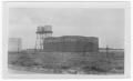 Primary view of [A damaged storage tank after the 1947 Texas City Disaster]