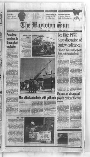 Primary view of object titled 'The Baytown Sun (Baytown, Tex.), Vol. 72, No. 298, Ed. 1 Thursday, October 13, 1994'.