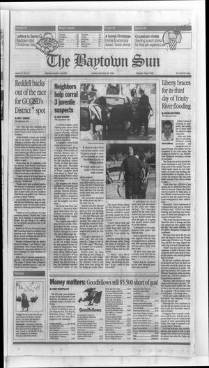 Primary view of object titled 'The Baytown Sun (Baytown, Tex.), Vol. 73, No. 43, Ed. 1 Tuesday, December 20, 1994'.