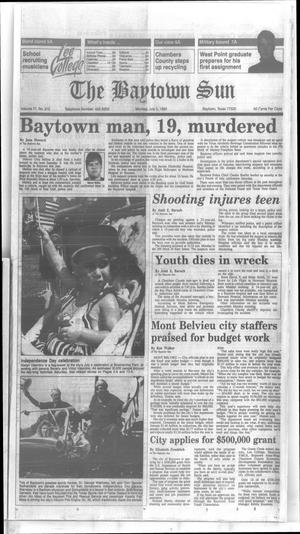 Primary view of object titled 'The Baytown Sun (Baytown, Tex.), Vol. 71, No. 212, Ed. 1 Monday, July 5, 1993'.