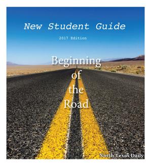 Primary view of object titled 'New Student Guide 2017 Edition: Beginning of the Road'.
