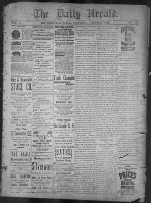 Primary view of object titled 'The Daily Herald (Brownsville, Tex.), Vol. 5, No. 229, Ed. 1, Saturday, March 27, 1897'.