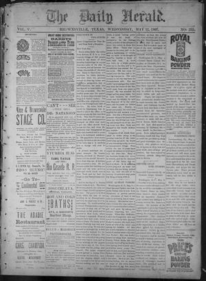 Primary view of object titled 'The Daily Herald (Brownsville, Tex.), Vol. 5, No. 232, Ed. 1, Wednesday, May 12, 1897'.