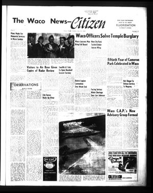 Primary view of object titled 'The Waco News-Citizen (Waco, Tex.), Vol. 2, No. 37, Ed. 1 Tuesday, May 24, 1960'.