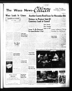 Primary view of object titled 'The Waco News-Citizen (Waco, Tex.), Vol. 3, No. 2, Ed. 1 Tuesday, September 20, 1960'.