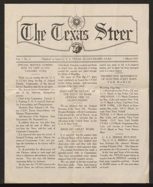 Primary view of object titled 'The Texas Steer (U. S. S. Texas), Vol. 1, No. 5, Ed. 1 Sunday, March 1, 1925'.