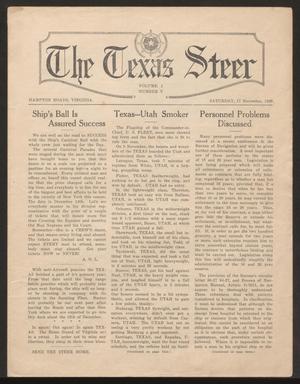 Primary view of object titled 'The Texas Steer (U. S. S. Texas), Vol. 1, No. 5, Ed. 1 Saturday, November 17, 1928'.