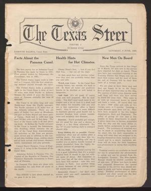 Primary view of object titled 'The Texas Steer (U. S. S. Texas), Vol. 1, No. 18, Ed. 1 Saturday, June 8, 1929'.