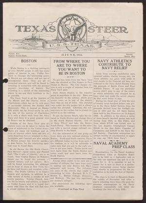 Primary view of object titled 'The Texas Steer (U. S. S. Texas), Vol. 5, No. 28, Ed. 1 Saturday, June 23, 1934'.