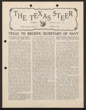 Primary view of object titled 'The Texas Steer (U. S. S. Texas), Vol. 2, No. 29, Ed. 1 Saturday, March 7, 1931'.