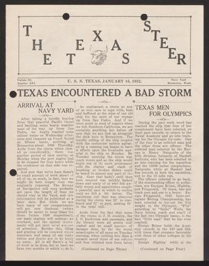 Primary view of object titled 'The Texas Steer (U. S. S. Texas), Vol. 3, No. 16, Ed. 1 Saturday, January 16, 1932'.