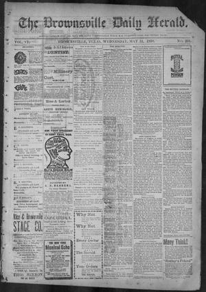 Primary view of The Brownsville Daily Herald. (Brownsville, Tex.), Vol. 6, No. 266, Ed. 1, Wednesday, May 11, 1898