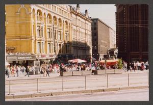 Primary view of object titled '[Street in Helsinki, Finland]'.